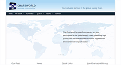 Desktop Screenshot of chartworld.gr