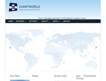 Tablet Screenshot of chartworld.gr